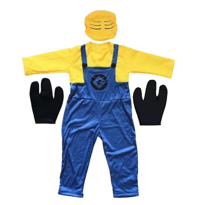 Full Family Cosplay Despicableme Dress Anime Jumpsuits Kids Adult Masquerade Party Costumes Halloween Christmas Gift Clothes 1 - Minion Plush